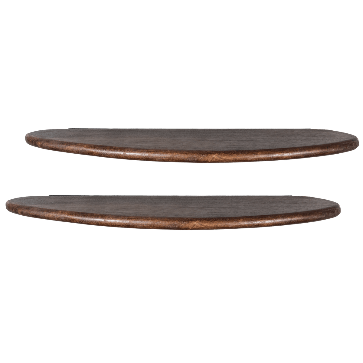 LAYER WANDPLANKEN MANGOHOUT WALNOOT - SET VAN 2
