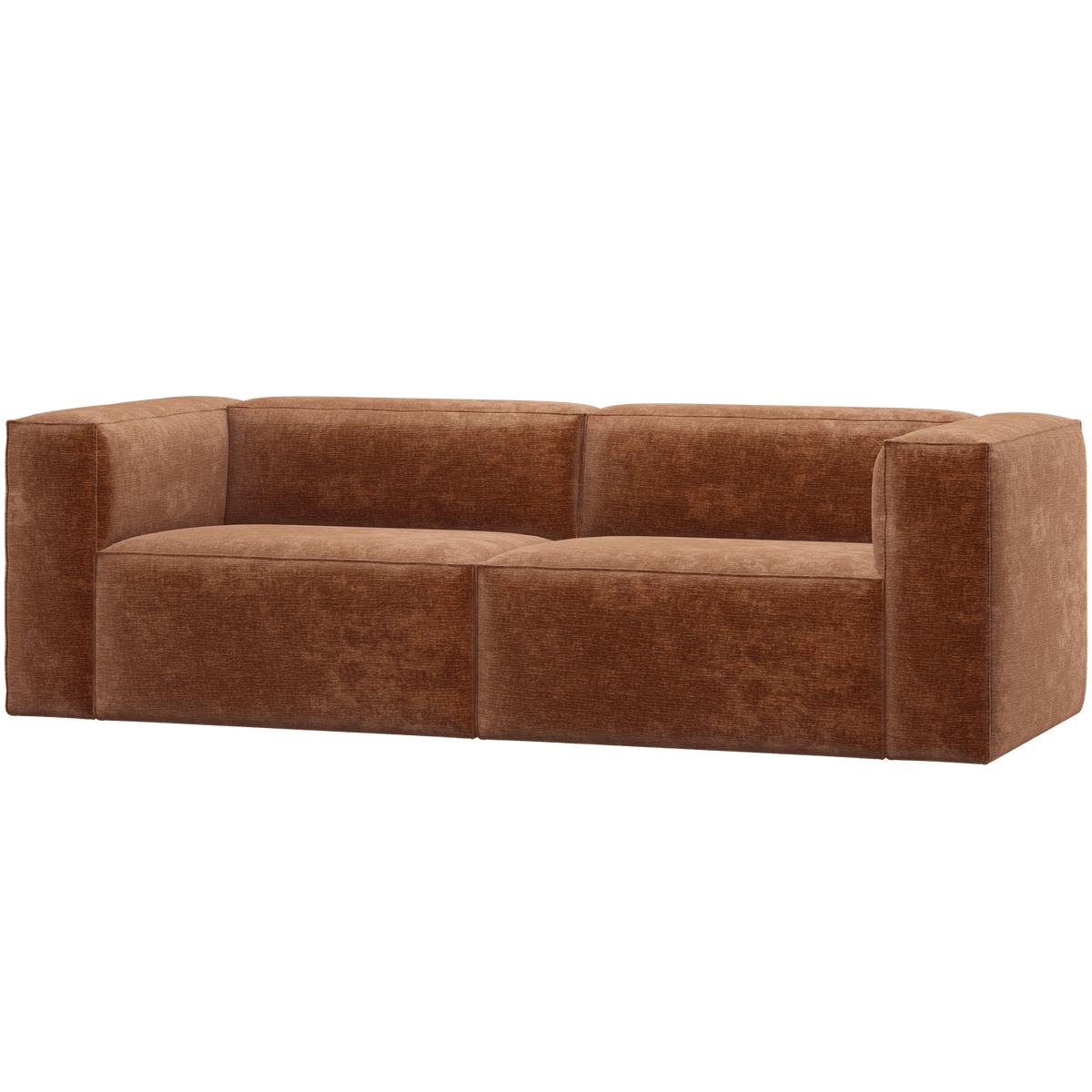 BEAN 3,5-ZITS BANK CHENILLE VELVET TERRA