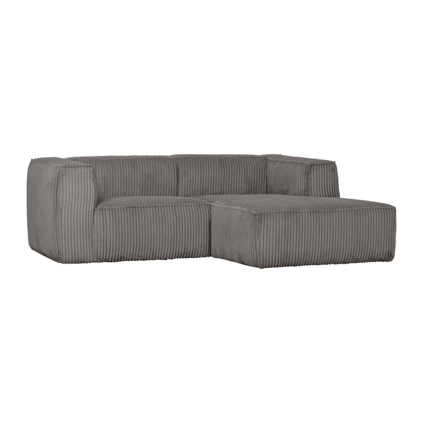 BEAN CHAISE LONGUE BANK RECHTS RIBSTOF TERRAZZO