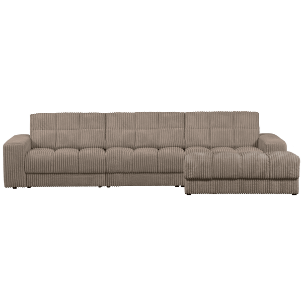 SECOND DATE CHAISE LONGUE RECHTS RIBSTOF MUD