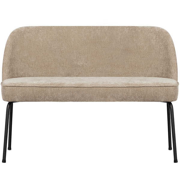 VOGUE EETBANK 3D CHENILLE ZAND