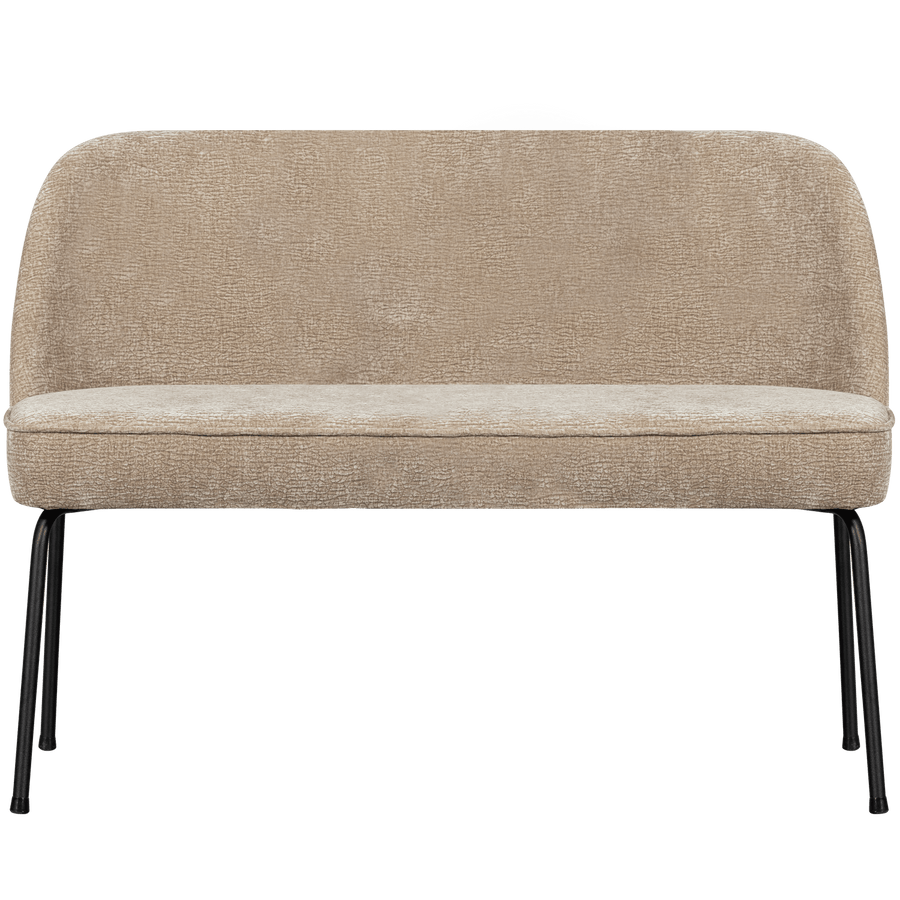 VOGUE EETBANK 3D CHENILLE ZAND