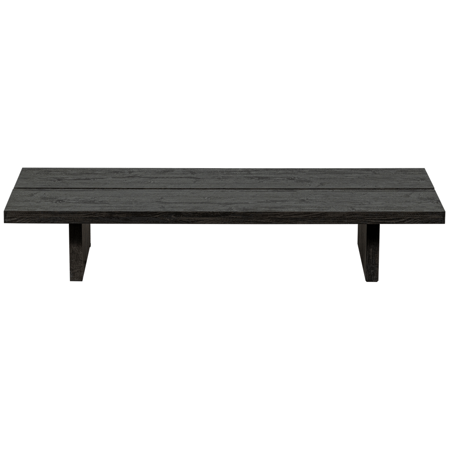 LION SALONTAFEL MDF DONKERBRUIN 140X60 CM