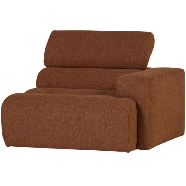 NOVI 1-ZITS ELEMENT ARM RECHTS BOUCLE TERRA