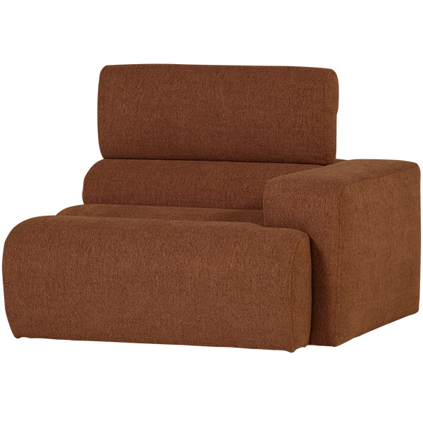 NOVI 1-ZITS ELEMENT ARM RECHTS BOUCLE TERRA