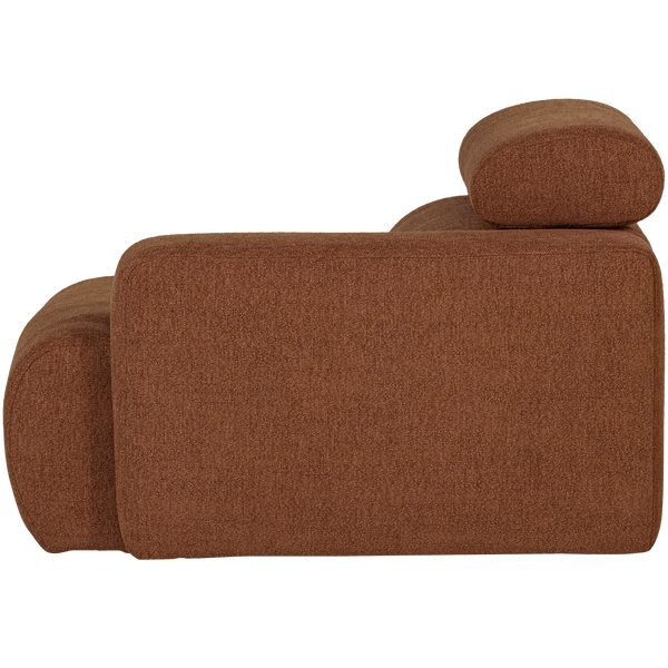 NOVI 1-ZITS ELEMENT ARM RECHTS BOUCLE TERRA