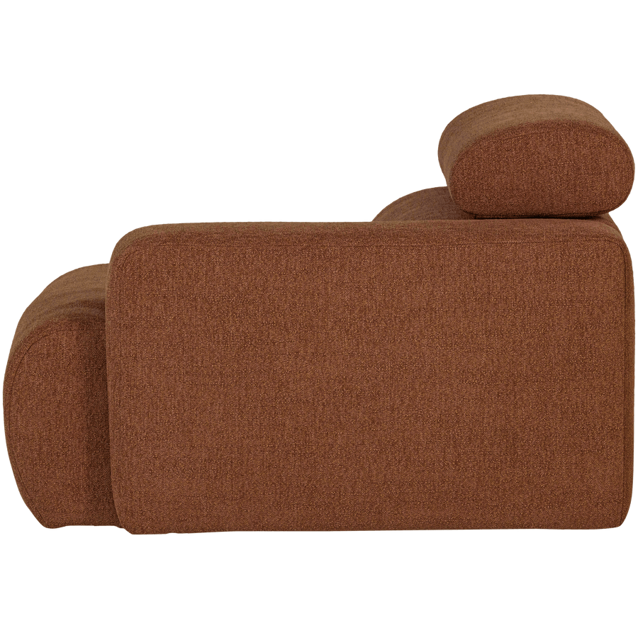 NOVI 1-ZITS ELEMENT ARM RECHTS BOUCLE TERRA