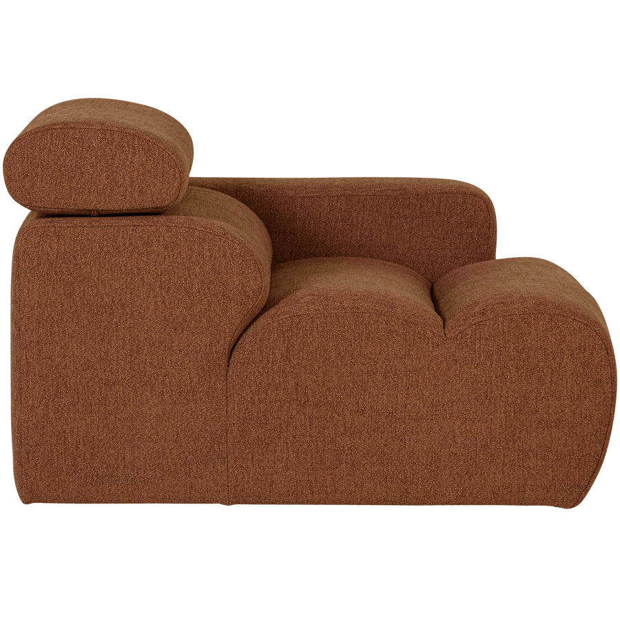 NOVI 1-ZITS ELEMENT ARM RECHTS BOUCLE TERRA