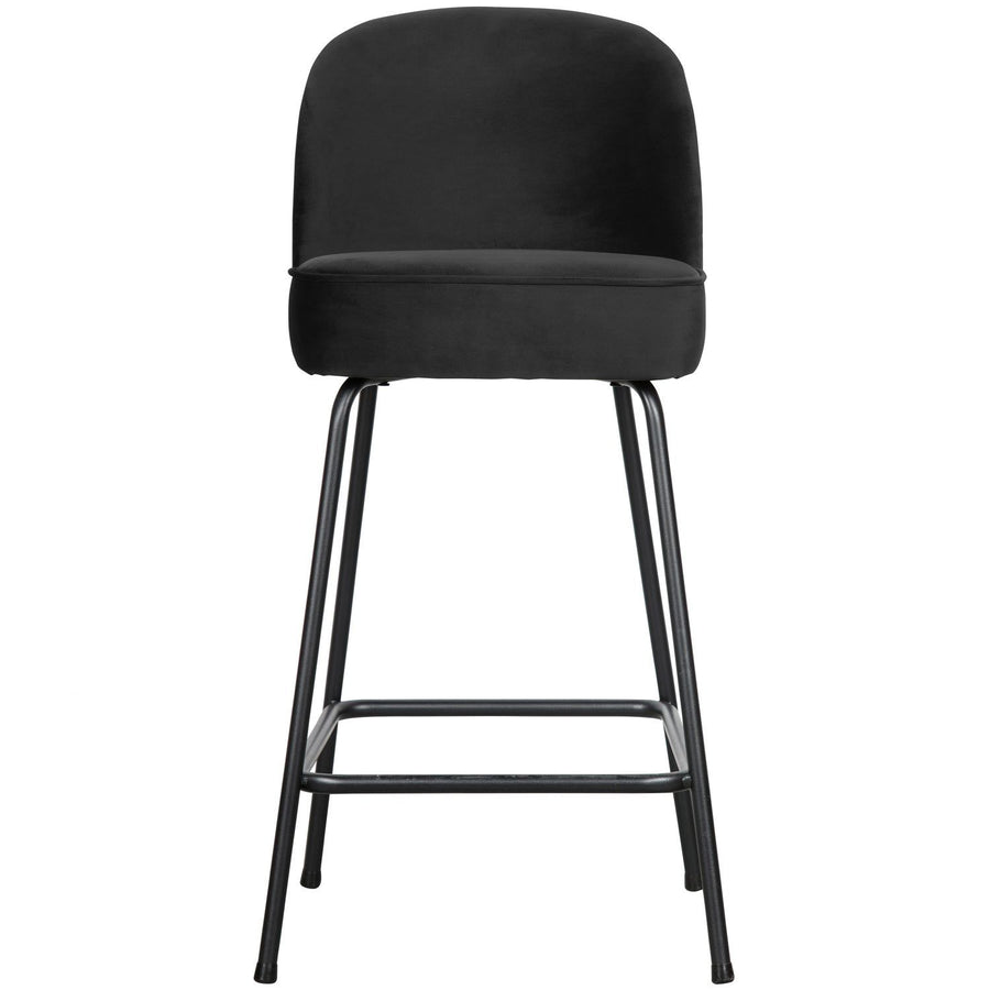 VOGUE BARSTOEL 65 CM VELVET ZWART
