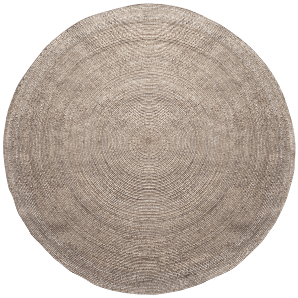 UTOPIA VLOERKLEED ROND NATUREL O200 CM