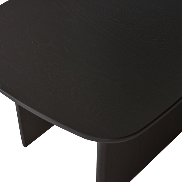 TABLO SALONTAFEL 60 CM EIKEN BLACKNIGHT [fsc]