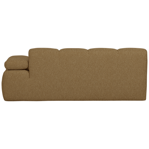 MOJO 2-ZITS ELEMENT ARM RECHTS BOUCLE GEEL/BRUIN MELANGE