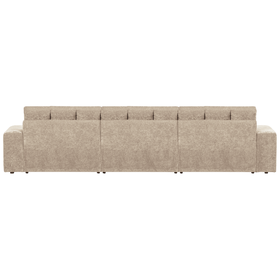 SECOND DATE CHAISE LONGUE RECHTS VELVET NOUGAT