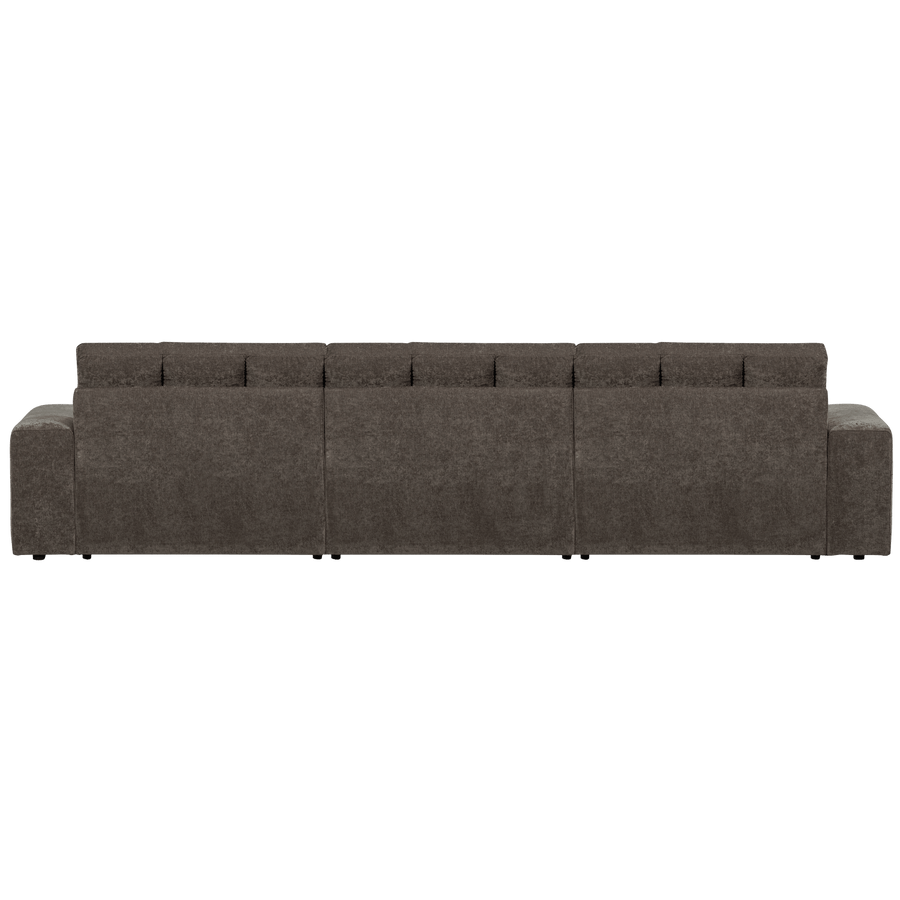 SECOND DATE CHAISE LONGUE RECHTS VELVET WARMGRIJS