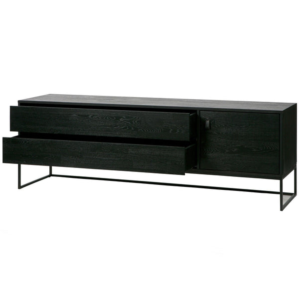 SILAS TV MEUBEL 180 CM ESSEN BLACKNIGHT [fsc]