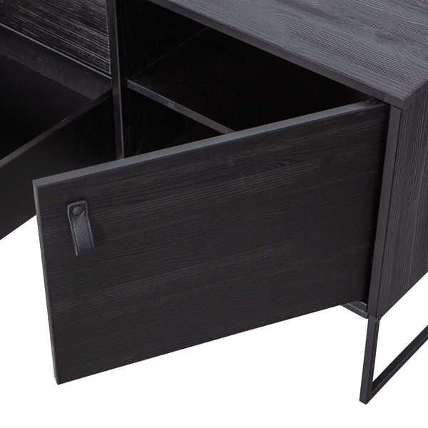 SILAS TV MEUBEL 180 CM ESSEN BLACKNIGHT [fsc]