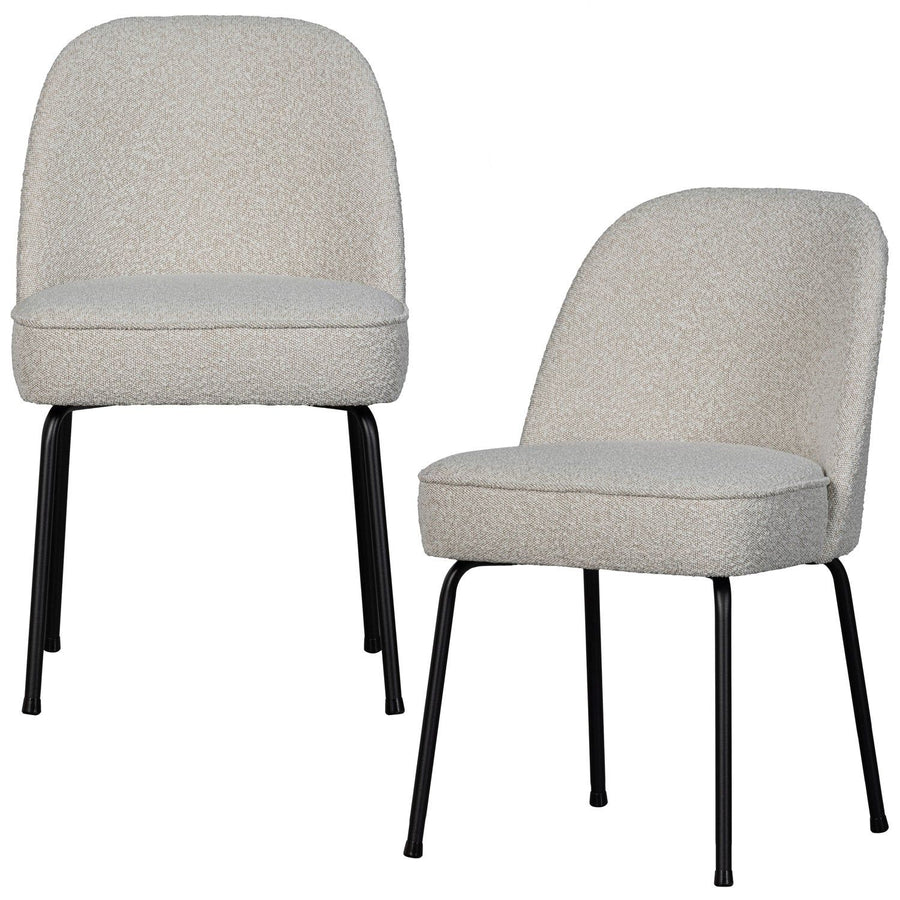 VOGUE EETKAMERSTOEL BOUCLE NATUREL