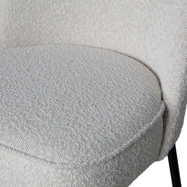 VOGUE EETKAMERSTOEL BOUCLE NATUREL