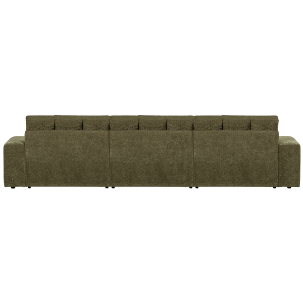 SECOND DATE CHAISE LONGUE RECHTS VELVET GROEN