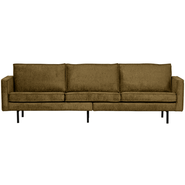 RODEO 3-ZITS BANK STRUCTURE VELVET BRASS