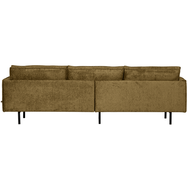 RODEO 3-ZITS BANK STRUCTURE VELVET BRASS