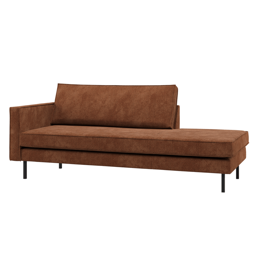 RODEO DAYBED LINKS RIBSTOF ROESTBRUIN