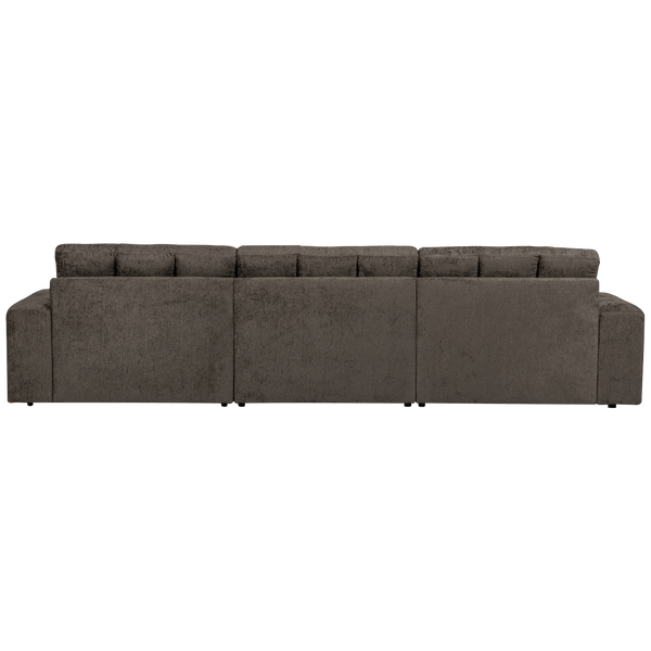 SECOND DATE CHAISE LONGUE RECHTS STRUCTURE VELVET MOUNTAIN