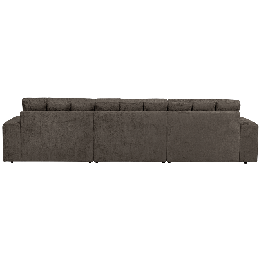 SECOND DATE CHAISE LONGUE RECHTS STRUCTURE VELVET MOUNTAIN
