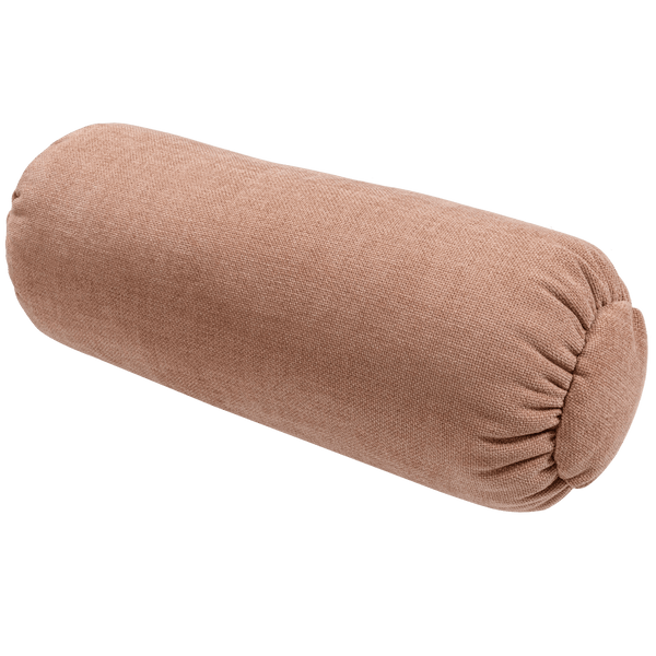 BAGGY ROLKUSSEN 50XO23 CM GEWEVEN CHENILLE OUD ROZE