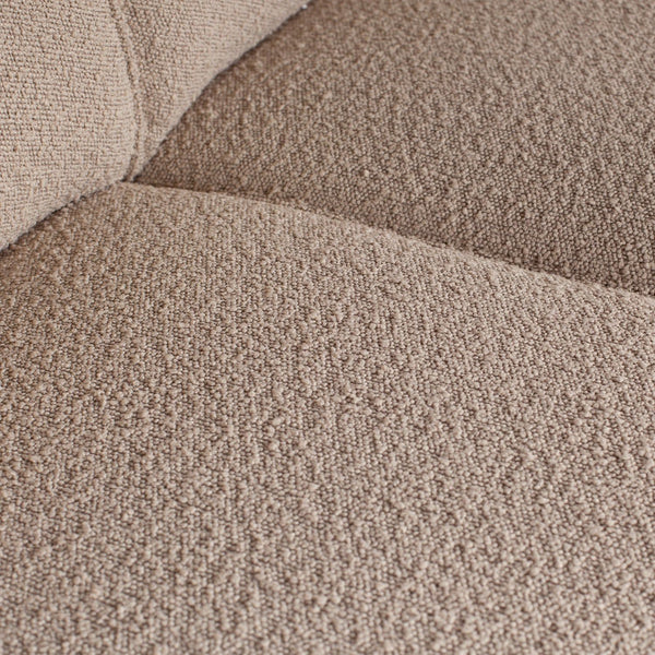 STATEMENT HOEKBANK RECHTS BOUCLE BEIGE