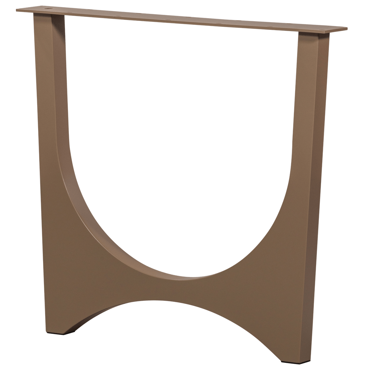 ZAANDAM DESIGN POOT METAAL DONKERZAND 1 STUKS