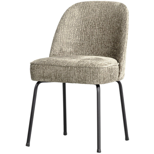 VOGUE EETKAMERSTOEL STRUCTURE VELVET WHEATFIELD (set of 2)