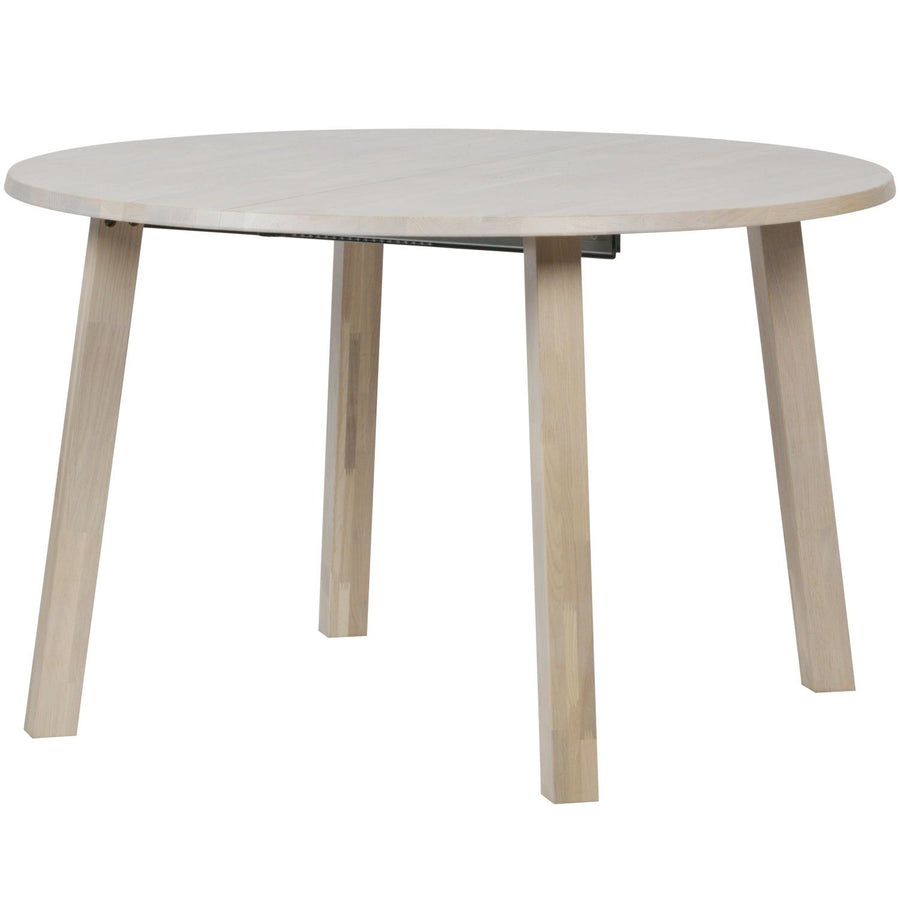LANGE JAN UITSCHUIFBARE EETTAFEL ROND EIKEN SYDNEY [fsc]