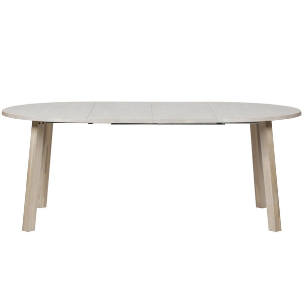 LANGE JAN UITSCHUIFBARE EETTAFEL ROND EIKEN SYDNEY [fsc]