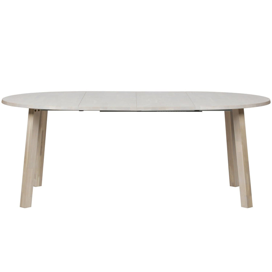LANGE JAN UITSCHUIFBARE EETTAFEL ROND EIKEN SYDNEY [fsc]