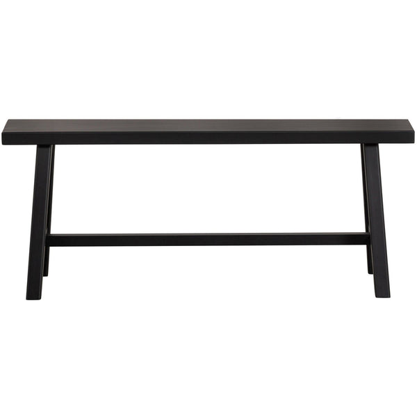 IMME BANKJE HOUT ZWART 110 CM (set of 2)