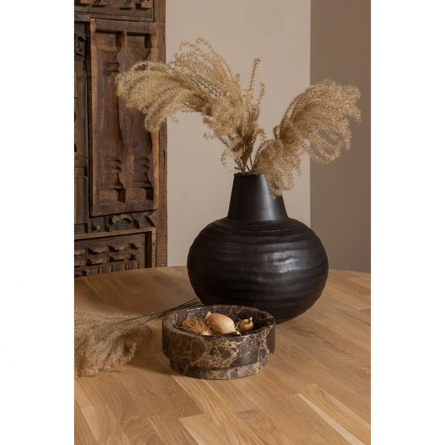 RHONDA EETTAFEL O129 CM EIKEN NATUREL [fsc]