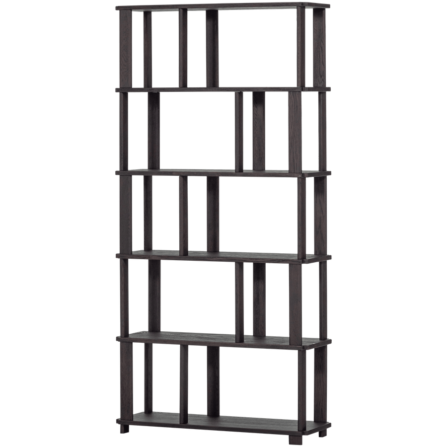 RISS BOEKENKAST EIKENHOUT MYSTIC BROWN 186X90 CM