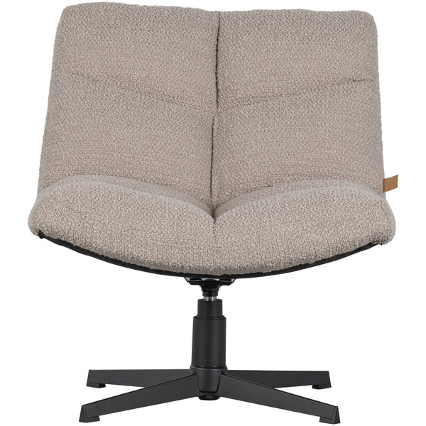 VINNY DRAAIFAUTEUIL BOUCLE ZAND