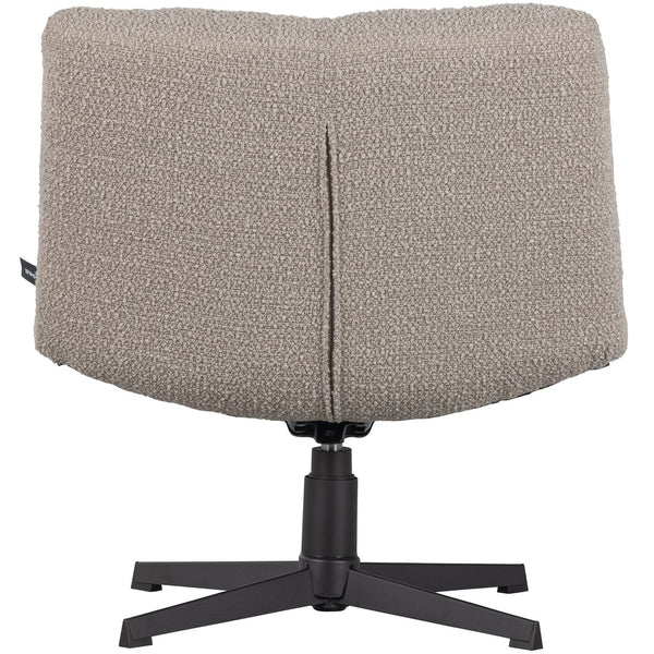 VINNY DRAAIFAUTEUIL BOUCLE ZAND