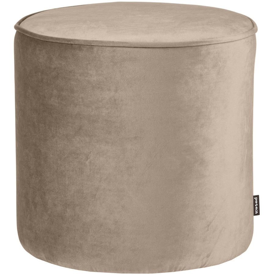 SARA POEF HOOG VELVET KHAKI 46xO46