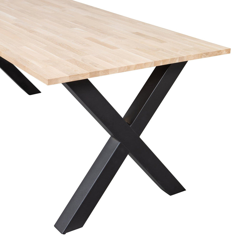 COMBI-TABLO: EIKEN 220X90 & ALKMAAR POOT [fsc]