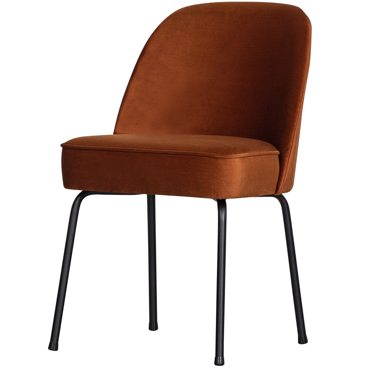 VOGUE EETKAMERSTOEL VELVET ROEST (set of 2)