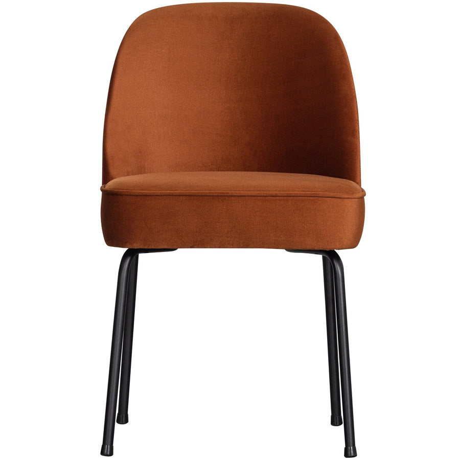 VOGUE EETKAMERSTOEL VELVET ROEST (set of 2)