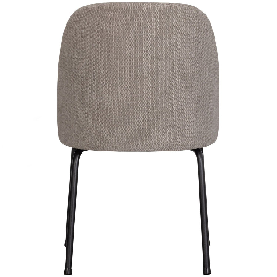 VOGUE EETKAMERSTOEL GEWEVEN STOF ZAND (set of 2)