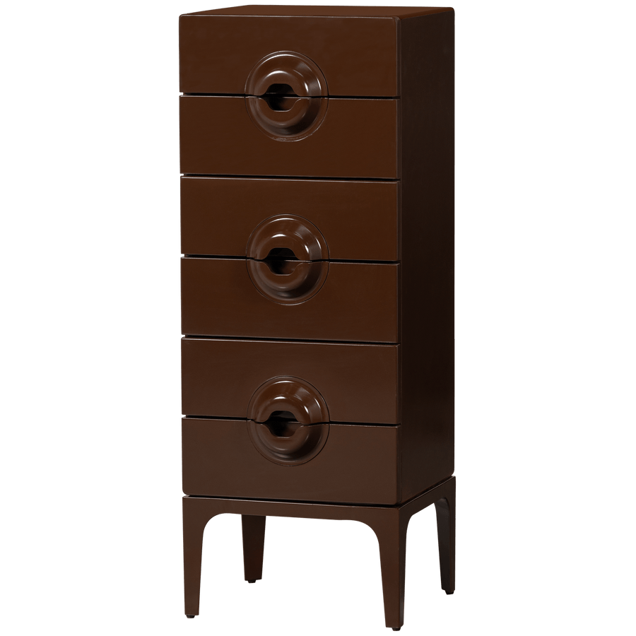 MERGE LADEKAST 6 LADES EUCALYPTUSHOUT BRUIN/ROOD