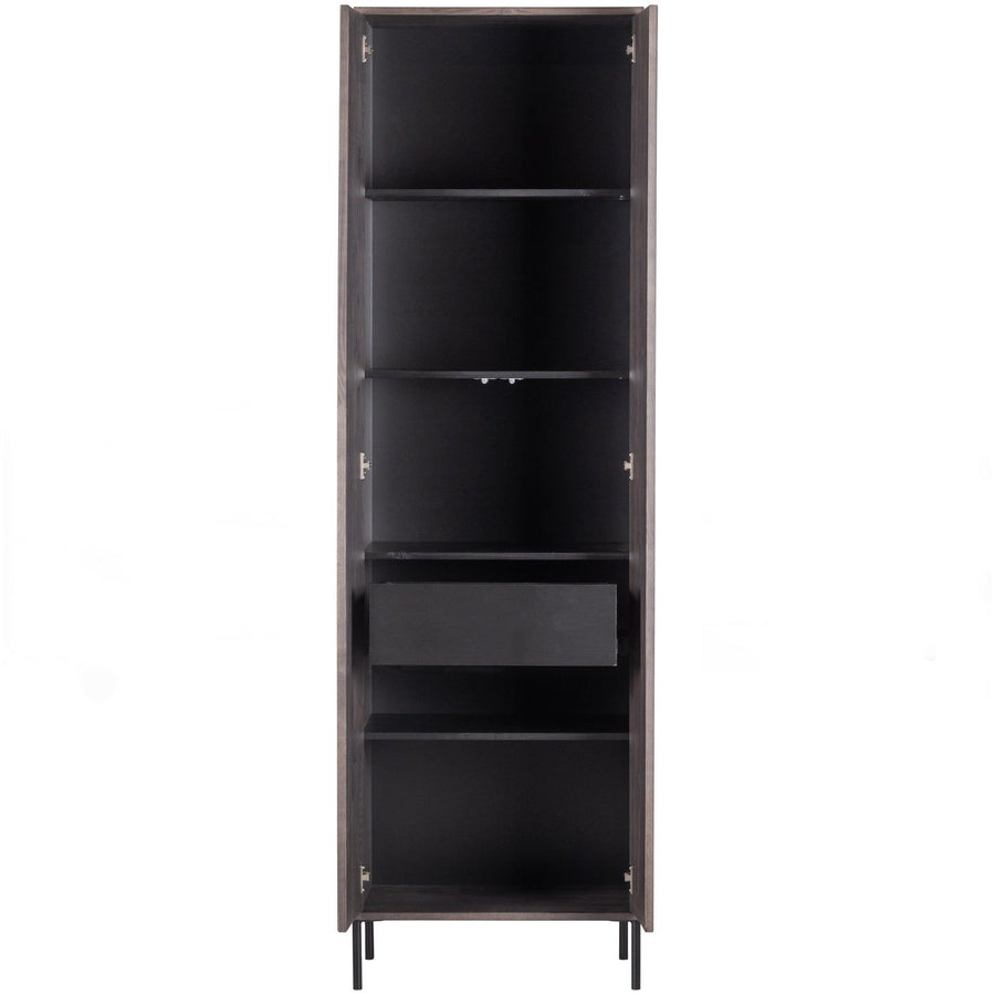 NEW GRAVURE HOGE KAST MET LADE ESSEN FINEER ESPRESSO [fsc]