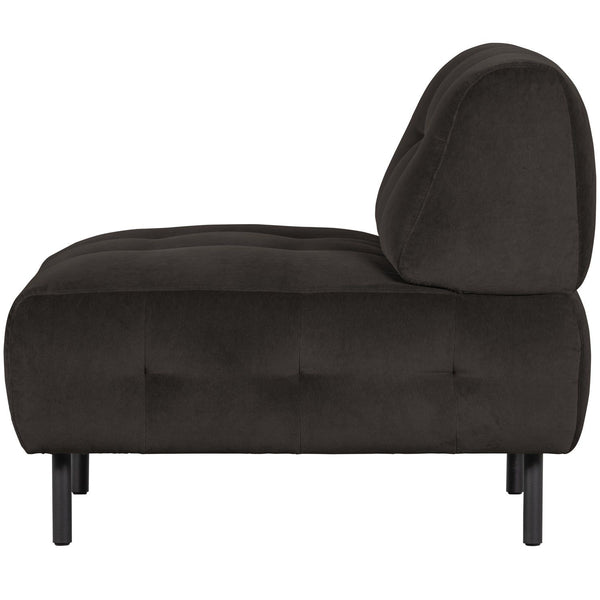LLOYD FAUTEUIL VELVET CAST IRON