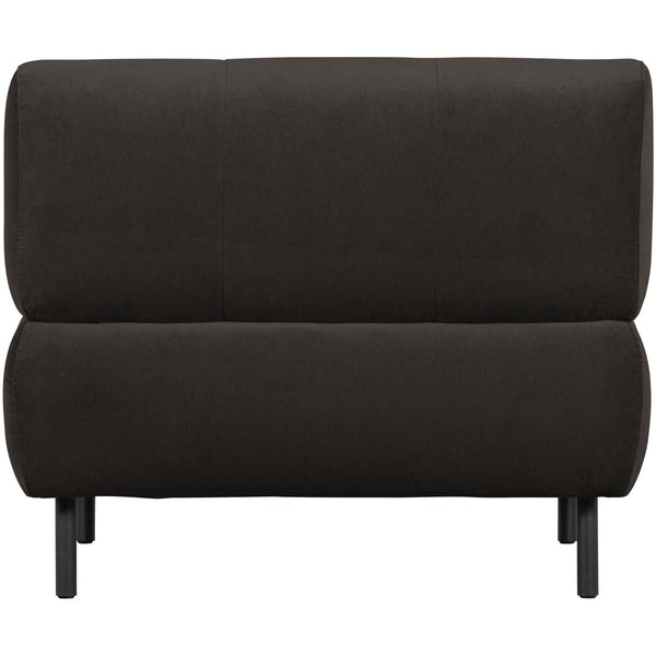 LLOYD FAUTEUIL VELVET CAST IRON