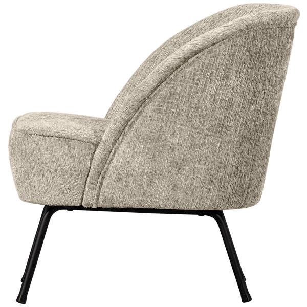 VOGUE FAUTEUIL STRUCTURE VELVET WHEATFIELD